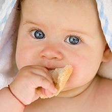 Healthy topping for your baby’s first piece of bread