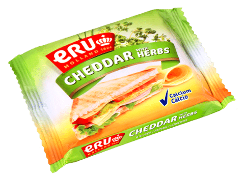 ERU Slices Cheddar Herbs