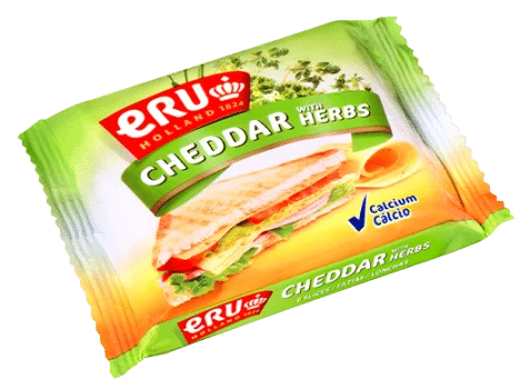 ERU Slices Cheddar Herbs