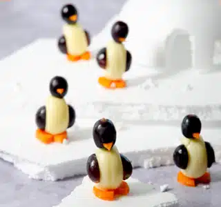 Vrolijke pinguïn traktatie met ERU Kids Snack