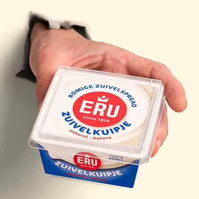 ERU lanceert nieuwe zuivelspreads en smeerbare borrelkazen